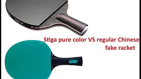 Stiga pure color vs Timo boll nano V review