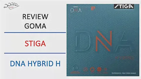 Review Goma STIGA DNA HYBRID H