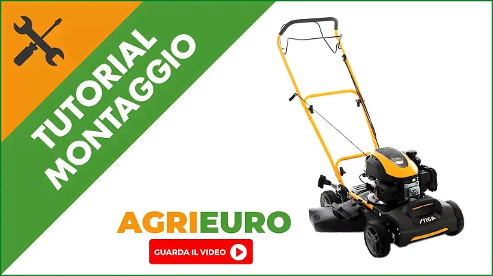Montaggio e presentazione tagliaerba a scoppio Stiga Multiclip 47 SQ da 139cc