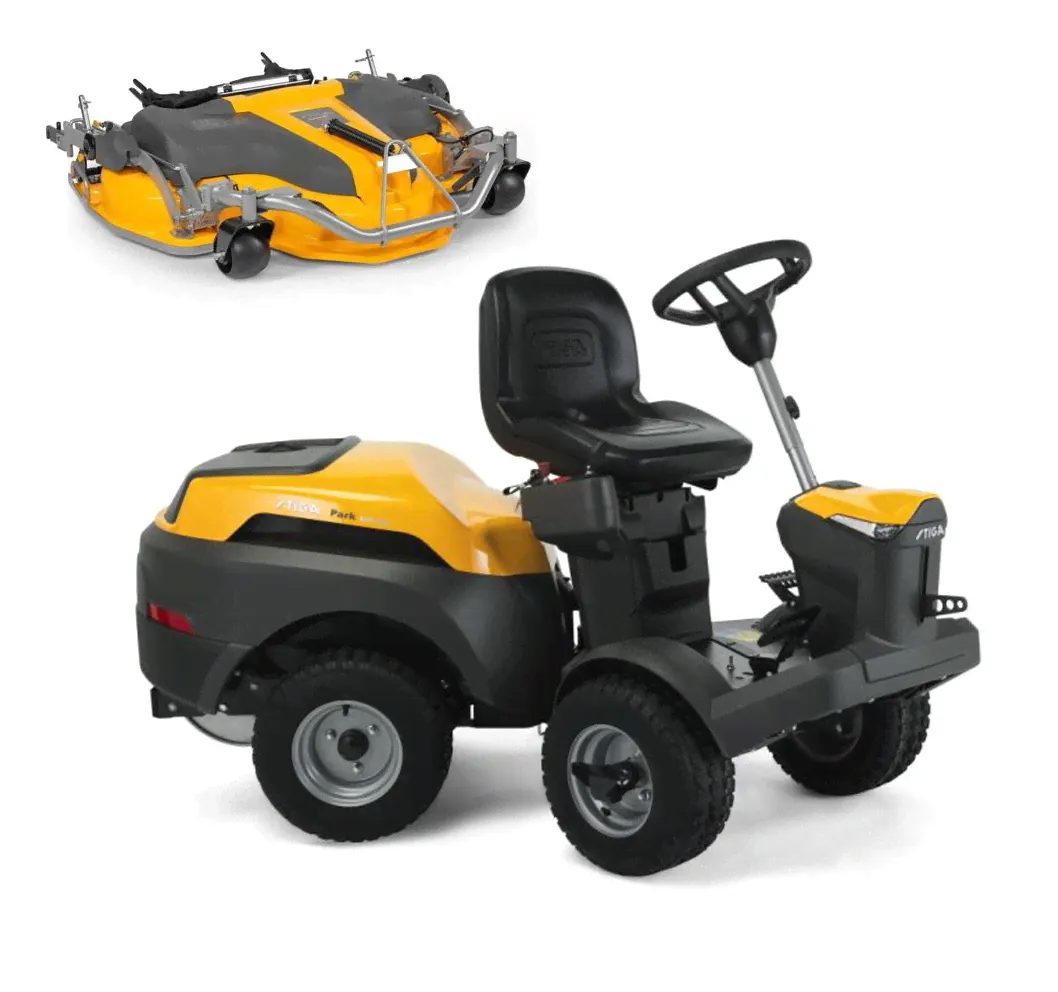 Райдер бензиновый Stiga Park 320 PW NEW + дека Stiga Combi 100 EL QF