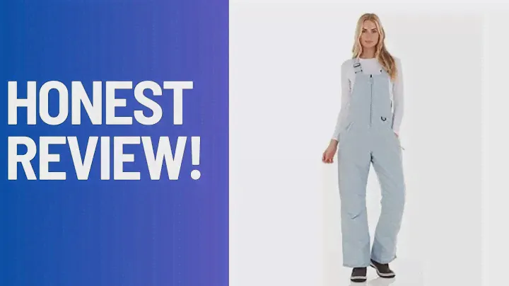 Next pageArctic Quest Arctic Quest Womens Ski Snow Bibs Pants Insulated Blue Fog