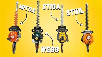 The Best Hedge Trimmers 2022? STIGA, Mitox, Webb or STIHL? Which one would you...