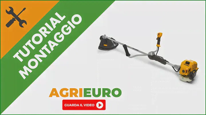 Decespugliatore a scoppio Stiga BC 555 B - motore due tempi da 51,7 cc: montaggio