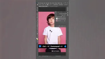 Add Design on T-Shirt in Photoshop