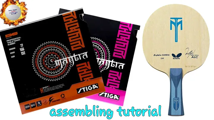Stiga Mantra H 🏓 Stiga Mantra M 🏓 Butterfly Timo Boll ALC assembly tutorial