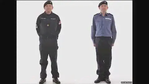 Royal Navy unveils 'modern' uniform