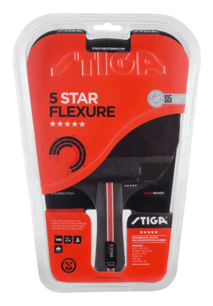 Ракетка для настольного тенниса STIGA FLEXURE 5 STARS-0