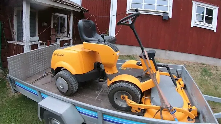 Köper en trasig Stiga Park Comfort (Del 1)