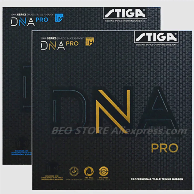 🛍 Резиновые шипы для настольного тенниса STIGA DNA PRO M DNA PRO H, оригинальная губка для пинг-понга STIGA DNA-3