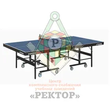Теннисный стол профессиональный STIGA EXPERT ROLLER, ITTF (СИНИЙ)