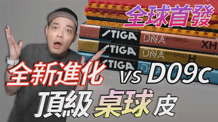 STIGA DNA HYBRID M.H.XH vs D09c