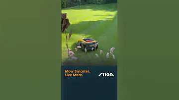 STIGA Autonomous Robot - A750  #roboticmower #mowing #garden
