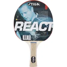 Ракетка для настольного тенниса Stiga React WRB, 1877-01, 1.5 мм