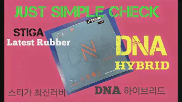 Stiga DNA Hybrid Unboxing! Simple Check For Surface & Hardness!